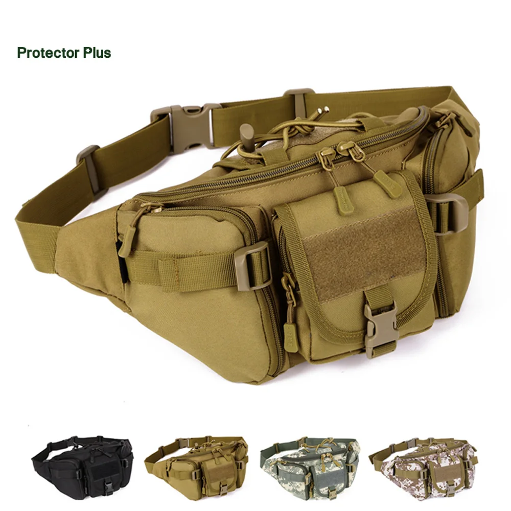 Protector Plus MOLLE Tactical Military Camo Waist Bags Men Outdoor Mountaineer Hiking Hunting Waterproof Fanny Belt Pack
Protector Plus MOLLE Tactical Military Camo Waist Bags Men Outdoor Mountaineer Hiking Hunting Waterproof Fanny Belt Pack