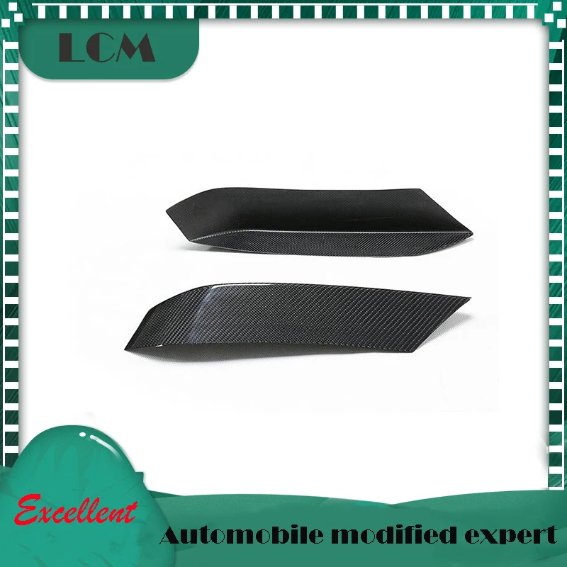 Add On Type Auto Styling Front Bumper Upper Lip Splitter 2014+ For BMW M3 F80 M4 F82 F83 Gloss Black Dry Carbon Fiber 2 Pcs
Add On Type Auto Styling Front Bumper Upper Lip Splitter 2014+ For BMW M3 F80 M4 F82 F83 Gloss Black Dry Carbon Fiber 2 Pcs