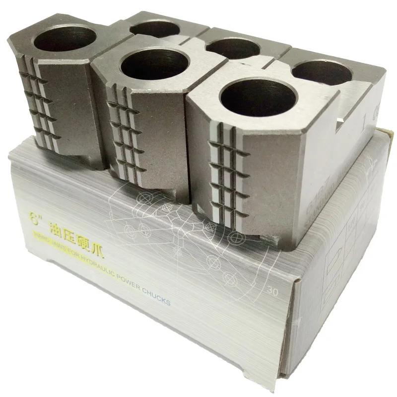 MZG 5 6 8 10 inch Standard Hollow chuck oil pressure hard Jaw for CNC Lathe accessories
MZG 5 6 8 10 inch Standard Hollow chuck oil pressure hard Jaw for CNC Lathe accessories