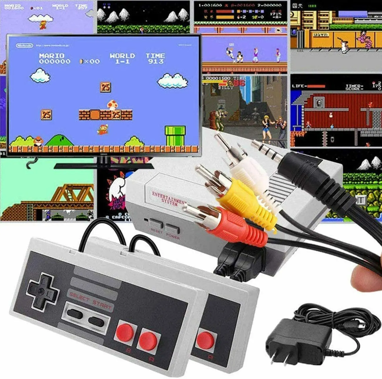 NES Mini 620 New TV Game Console NES Game Console Nostalgic 80 S FC NES Retro Game handheld game players
NES Mini 620 New TV Game Console NES Game Console Nostalgic 80 S FC NES Retro Game handheld game players