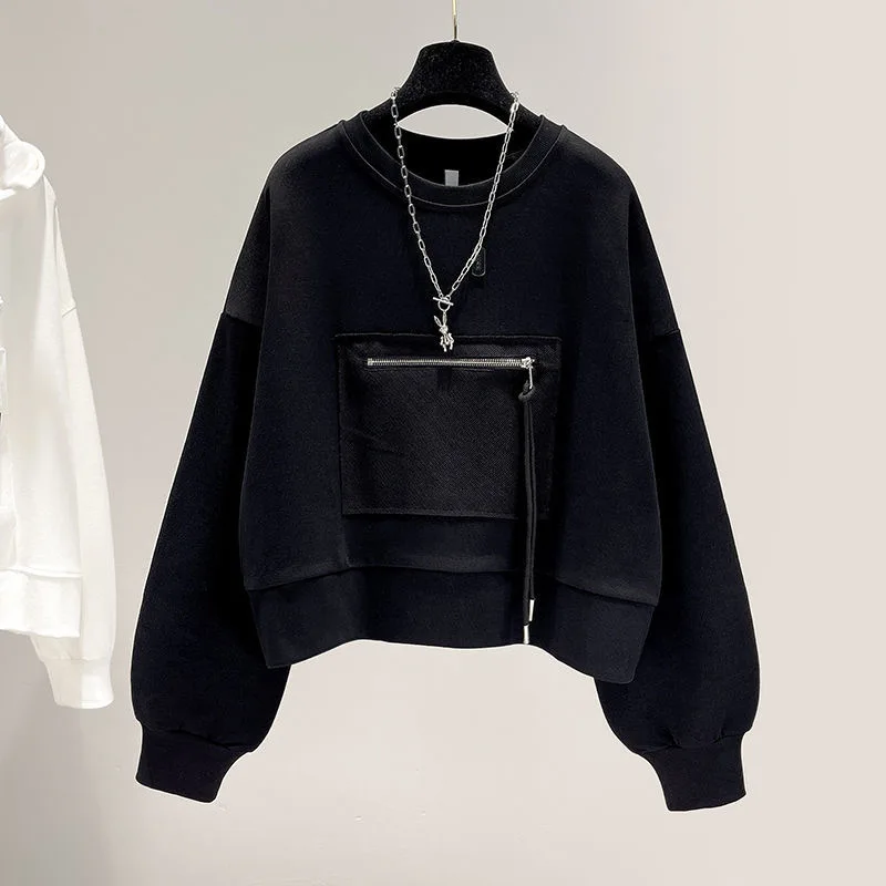 Fashion T Shirt Women's Clothing 2021 Autumn New Loose Tee Oversized Tops Casual O-Neck With Pocket Long Sleeve Shirts
Fashion T Shirt Women's Clothing 2021 Autumn New Loose Tee Oversized Tops Casual O-Neck With Pocket Long Sleeve Shirts