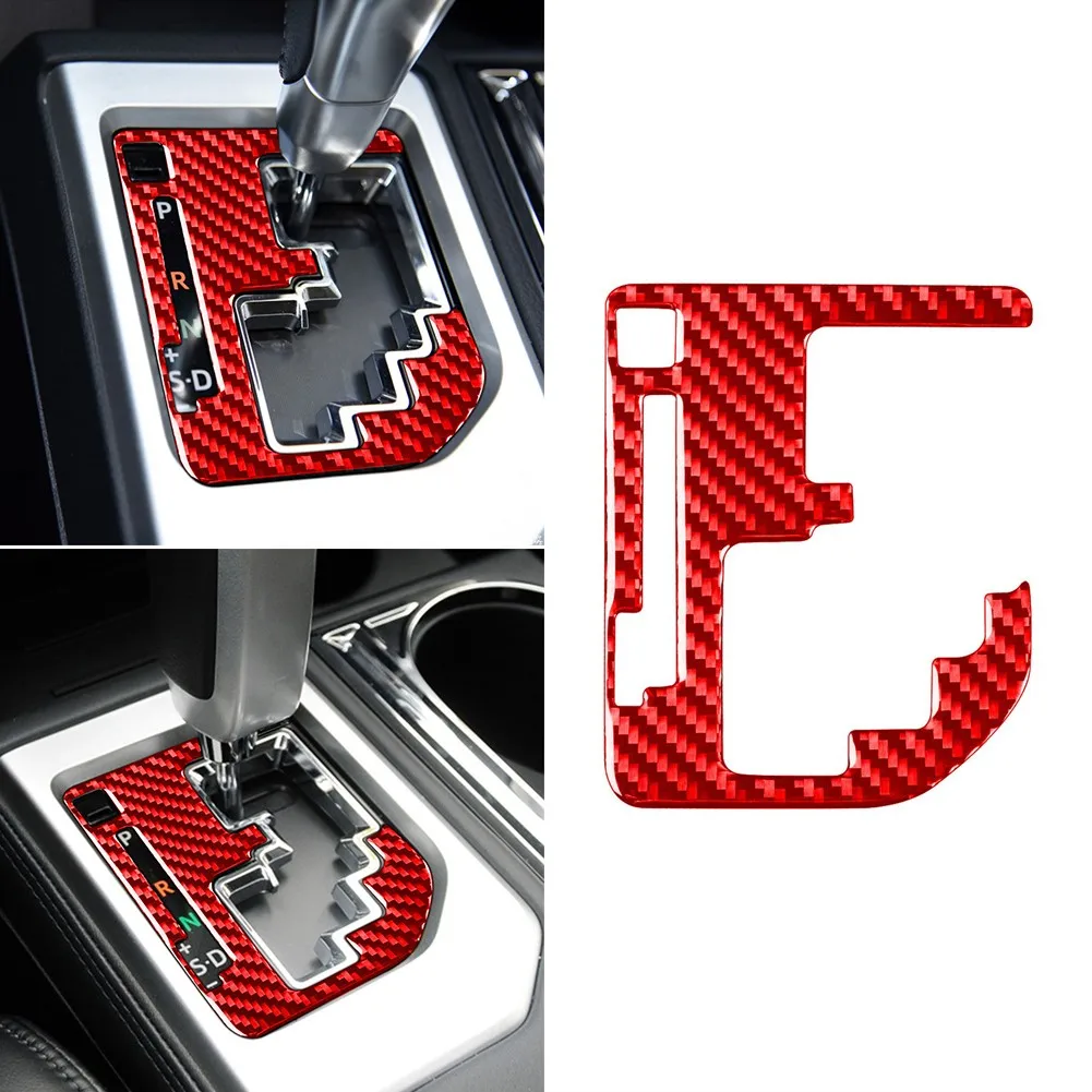 1PCS Red Gears Indicator Stickers For 2014-2018 Toyota Tundra Carbon Fiber Interior Gear Shift Panel Trim Cover 105*94mm
1PCS Red Gears Indicator Stickers For 2014-2018 Toyota Tundra Carbon Fiber Interior Gear Shift Panel Trim Cover 105*94mm