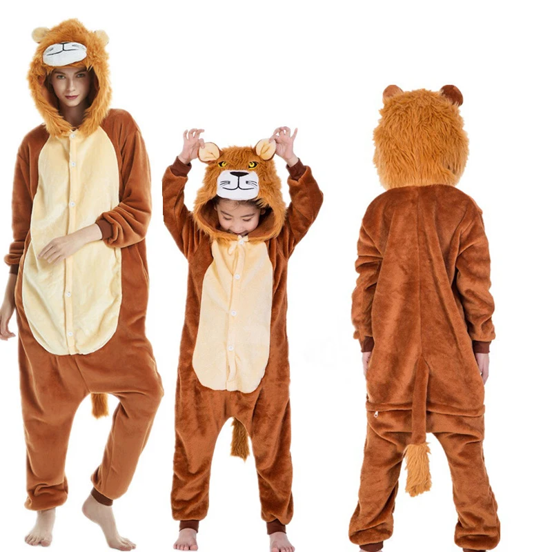 child women Tiger lion Onesie Costume halloween Cosplay Winter Pyjamas Sleepsuit Sleepwear party clothes for boys girls men
child women Tiger lion Onesie Costume halloween Cosplay Winter Pyjamas Sleepsuit Sleepwear party clothes for boys girls men