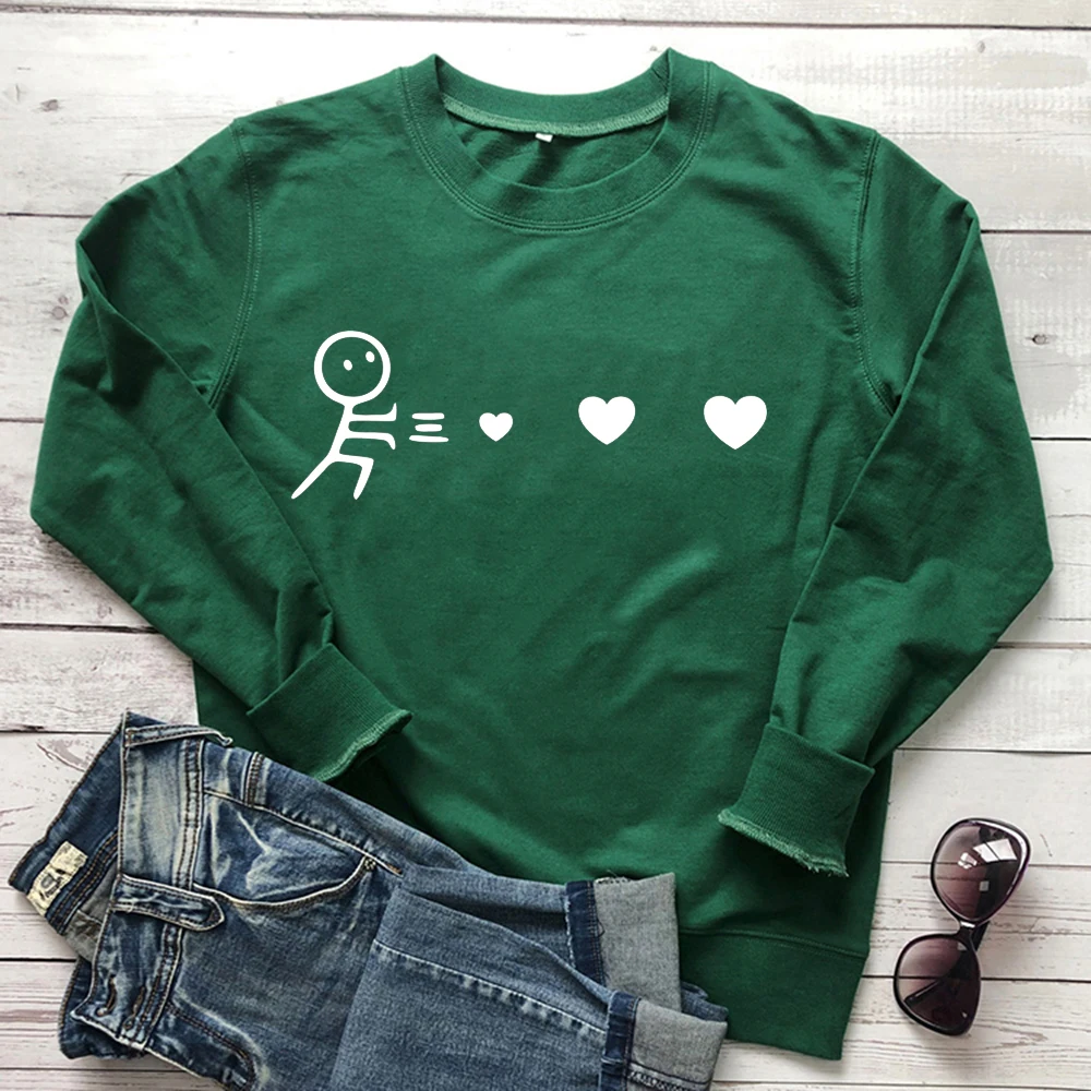 love Heart shape powered by Kung fu sweatshirt hipster Women Fashion Cool Idea Gift hoody Funny sweatshirts Camisetas Mujer tops
love Heart shape powered by Kung fu sweatshirt hipster Women Fashion Cool Idea Gift hoody Funny sweatshirts Camisetas Mujer tops