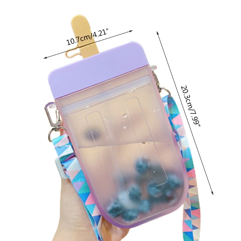 Creative Ice Cream Plastic Drink Water Bottle Transparent Water Jug Suitable for Adult Children 3 Colors Choose N0PA
Creative Ice Cream Plastic Drink Water Bottle Transparent Water Jug Suitable for Adult Children 3 Colors Choose N0PA