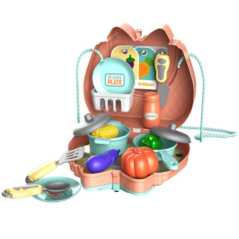 Kid's Play House Toys Pretend Cooking Kit Food Set Girls Shoulder Bag Play House Kitchen Toy Set for 3 Year Olds
Kid's Play House Toys Pretend Cooking Kit Food Set Girls Shoulder Bag Play House Kitchen Toy Set for 3 Year Olds