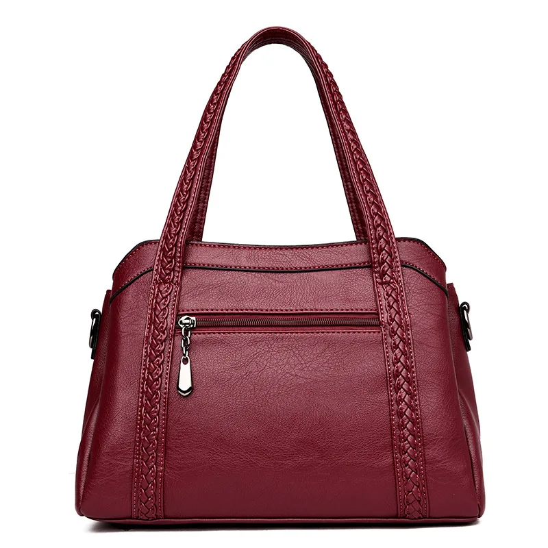 Women Handbag Genuine Leather Tote Bags Tassel Luxury Shoulder Ladies Handbags New Fashion 2020 | Багаж и сумки