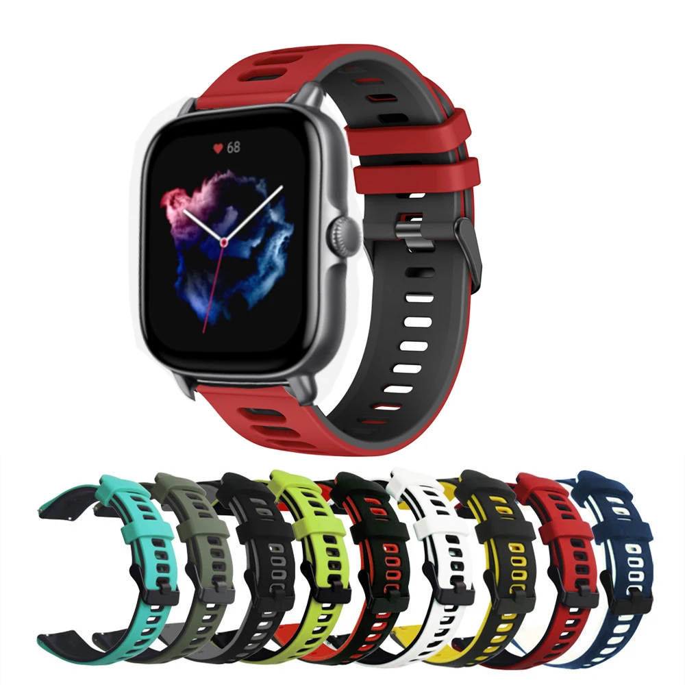 For Huami Amazfit GTS 3 Strap Sport Bracelet Silicone Watchband 20mm Wrist Band For Amazfit GTS 2 2E 2 Mini Bip S/U Pro Ремешок
For Huami Amazfit GTS 3 Strap Sport Bracelet Silicone Watchband 20mm Wrist Band For Amazfit GTS 2 2E 2 Mini Bip S/U Pro Ремешок