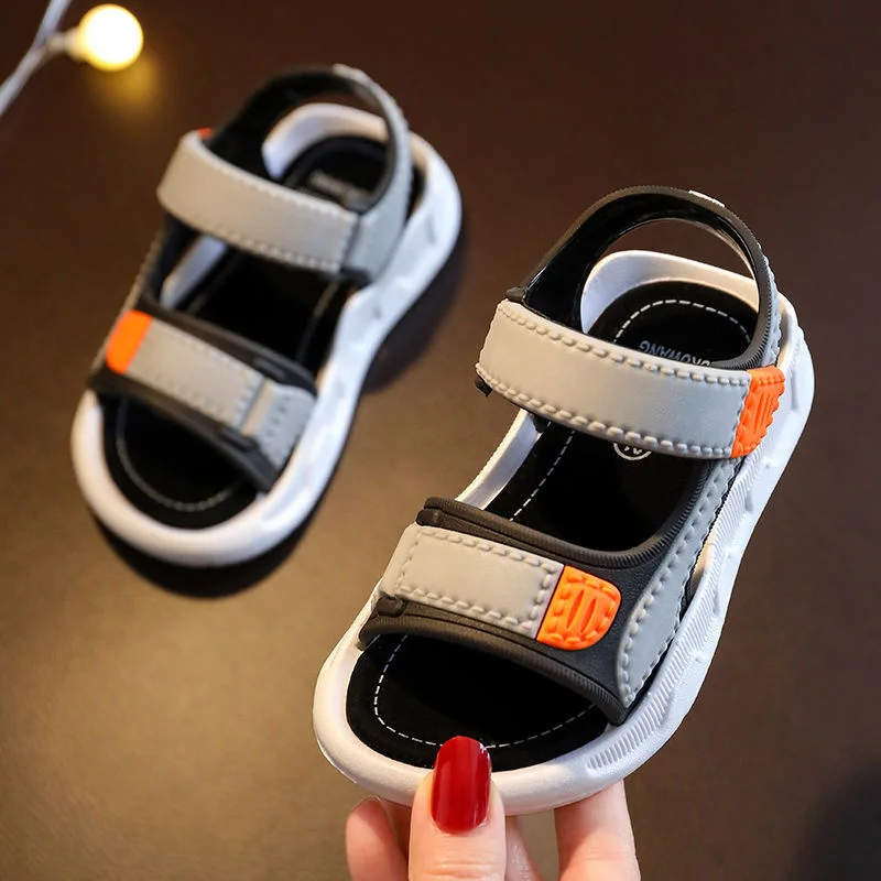 Boys' Sandals 2021 New Summer Middle School Boys' Soft Soled Antiskid Kids' Shoes Kids' Beach Shoes Kids shoes 2020 Boy's shoes
Boys' Sandals 2021 New Summer Middle School Boys' Soft Soled Antiskid Kids' Shoes Kids' Beach Shoes Kids shoes 2020 Boy's shoes