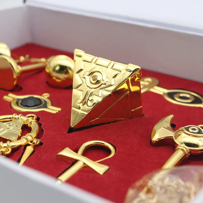 Yugioh Миллениум сокровища ожерелье кулон коллекция оружия набор с изображением
