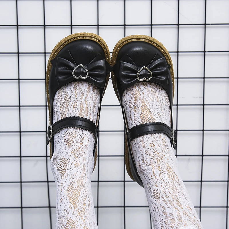 Patent Japanese Cosplay Cute Anime Woman Harajuku Feminine Flats Velcro Lolita Shoes
Patent Japanese Cosplay Cute Anime Woman Harajuku Feminine Flats Velcro Lolita Shoes