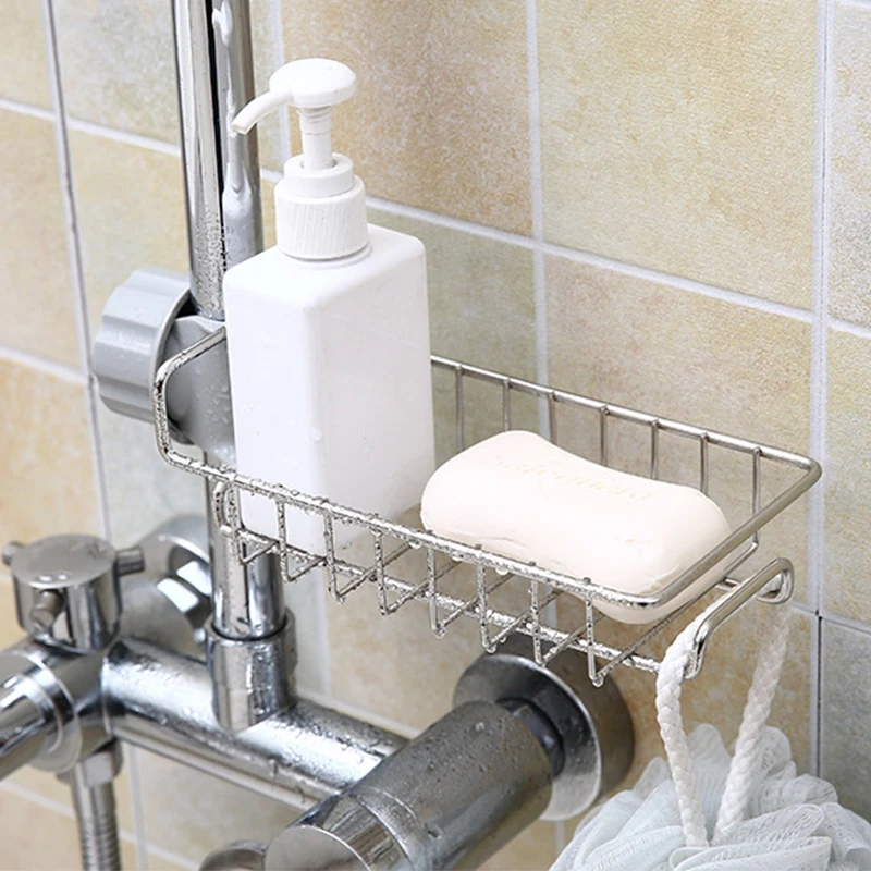 Faucet Storage Rack Stainless Steel Adjustable Punch-free Sink Storage Rack Kitchen Drain Storage Rack Organizer
Faucet Storage Rack Stainless Steel Adjustable Punch-free Sink Storage Rack Kitchen Drain Storage Rack Organizer