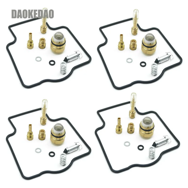 For Kawasaki ZX250 ZXR250 ZX ZXR 250 Carburetor Repair Kits Main Slow Jets Float Needle Valve Srews O-rings Rebuild Parts 4 Sets
For Kawasaki ZX250 ZXR250 ZX ZXR 250 Carburetor Repair Kits Main Slow Jets Float Needle Valve Srews O-rings Rebuild Parts 4 Sets
