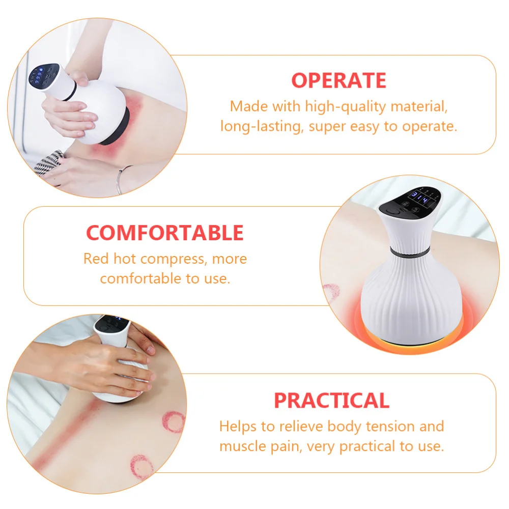 1 Set Electric Scraping Instrument Cupping Device Physiotherapy Instrument
1 Set Electric Scraping Instrument Cupping Device Physiotherapy Instrument
