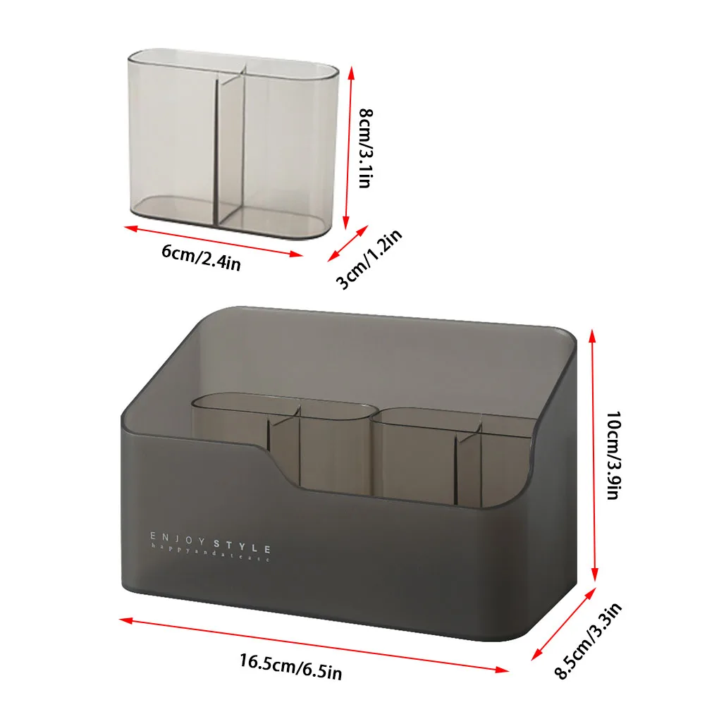 Storage Box Makeup Brush Pen Jewelry Plastic Washable Cosmetics Grid Organizer Holder for Bathroom Bedroom Office
Storage Box Makeup Brush Pen Jewelry Plastic Washable Cosmetics Grid Organizer Holder for Bathroom Bedroom Office