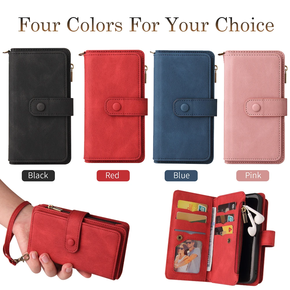 Cell Leather Wallet Card Zipper Flip Case For Sony Xperia 10 5 1 III Luxury Stand Holder Shockproof Strong Magnetic Phone Bags C
Cell Leather Wallet Card Zipper Flip Case For Sony Xperia 10 5 1 III Luxury Stand Holder Shockproof Strong Magnetic Phone Bags C