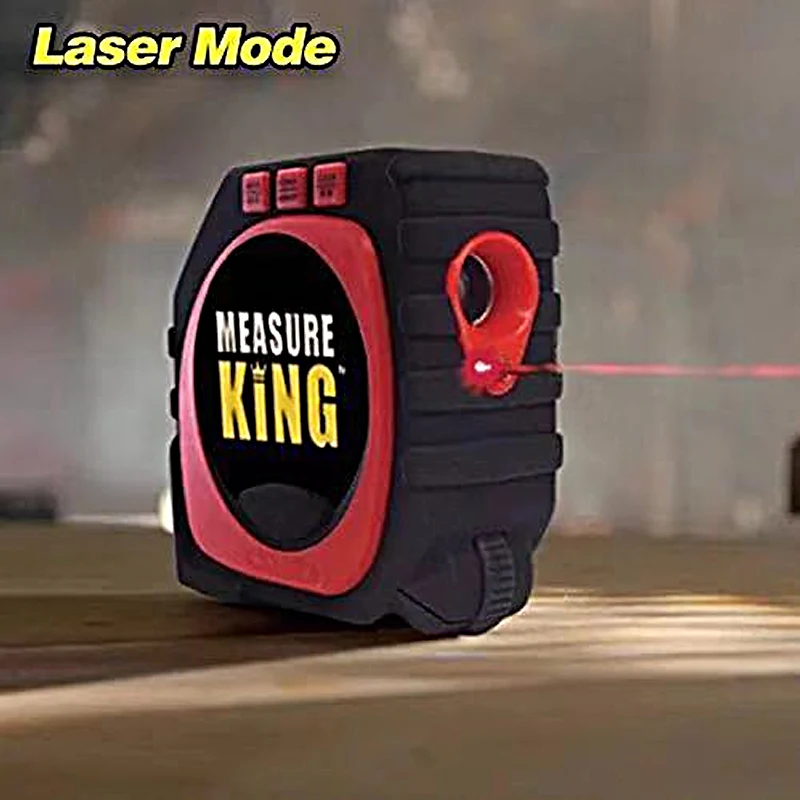 3-in-1 Digital Tape Measures Measure King Laser Measuring Ruler Sonic Mode Roller Percision Measuring Tools Laser Tape Measure
3-in-1 Digital Tape Measures Measure King Laser Measuring Ruler Sonic Mode Roller Percision Measuring Tools Laser Tape Measure