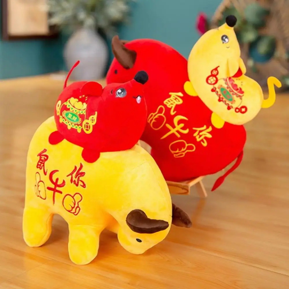 2021 Ox Year Mascot Cow Plush Doll Creative Stuffed Toy Home Decoration Gift 2021
2021 Ox Year Mascot Cow Plush Doll Creative Stuffed Toy Home Decoration Gift 2021