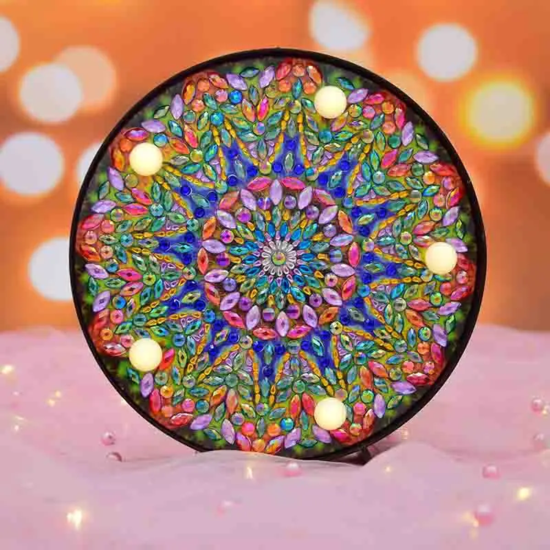 LED Light Diamond Painting Lamp Mandala Diamond Embroidery DIY Cartoon Diamond Mosaic Children Christmas Gift Craft
LED Light Diamond Painting Lamp Mandala Diamond Embroidery DIY Cartoon Diamond Mosaic Children Christmas Gift Craft