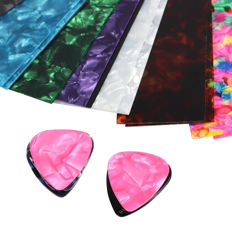 25pcs Guitar Pick Punch Sheets Light Medium Heavy Celluloid Guitar Pick Strips 87HF
25pcs Guitar Pick Punch Sheets Light Medium Heavy Celluloid Guitar Pick Strips 87HF