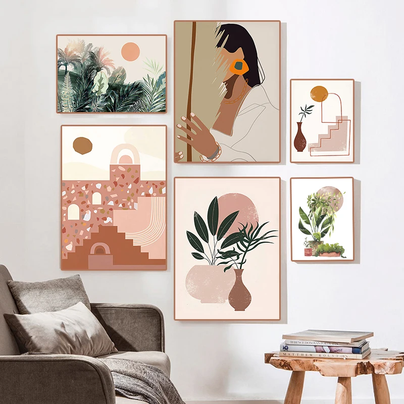 Abstract Vintage Girl Canvas Painting Potted Plant Leaves Wall Art Pictures Nordic Posters Prints Living Room Home Decor Murals
Abstract Vintage Girl Canvas Painting Potted Plant Leaves Wall Art Pictures Nordic Posters Prints Living Room Home Decor Murals