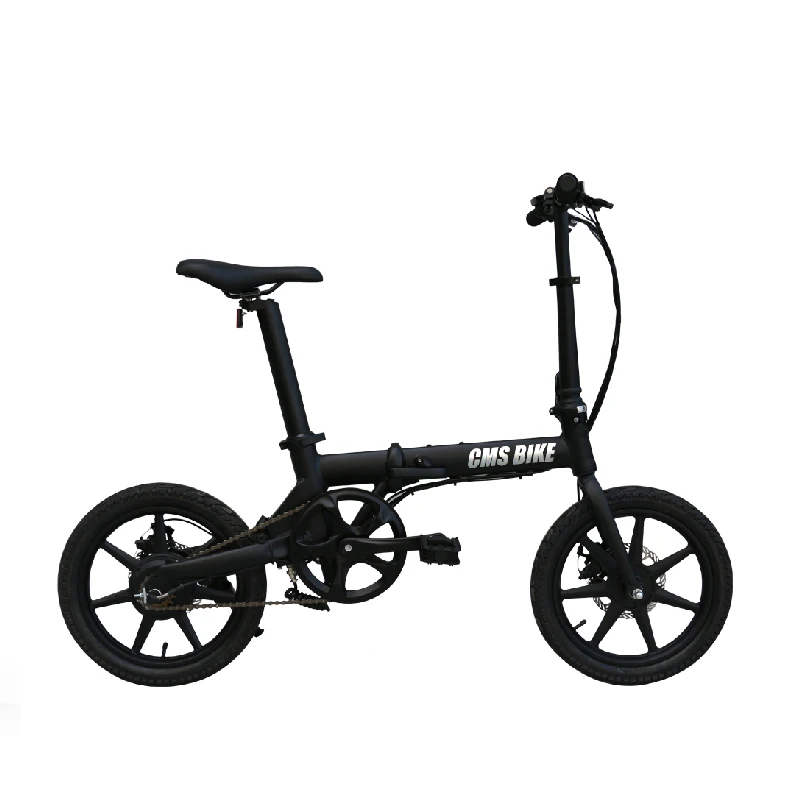 Фото Складной электрический велосипед Smart ebike 250 Вт Мотор 25 км/ч 30 50 км Диапазон 16 дюймов