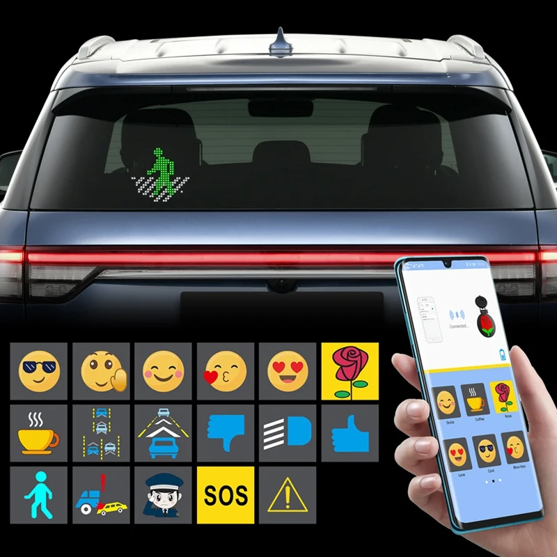 Автомобильный Стикеры Bluetooth интеллигентая (ый) светодиодный выражение Стикеры смайликов приложение голосовой/ручная Управление интерьер т...
Автомобильный Стикеры Bluetooth интеллигентая (ый) светодиодный выражение Стикеры смайликов приложение голосовой/ручная Управление интерьер т...