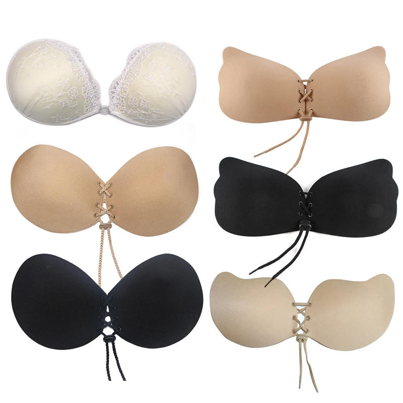 Women Invisible Bra Set Super Push Up Seamless Self-Adhesive Sticky Wedding Party Front Strapless A B C D Cup Sexy Bra Lingerie
Women Invisible Bra Set Super Push Up Seamless Self-Adhesive Sticky Wedding Party Front Strapless A B C D Cup Sexy Bra Lingerie