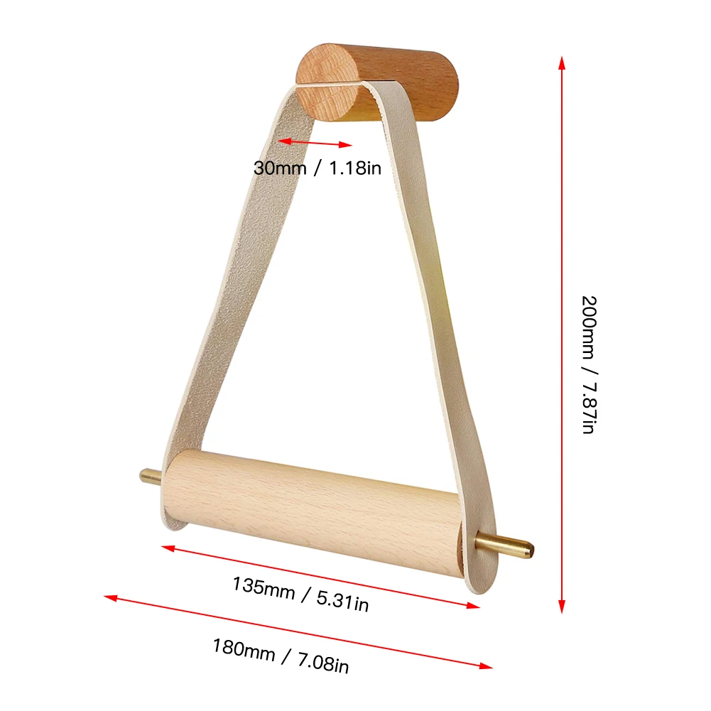 Roll Paper Accessory Holder-Wood Roll Holder Practical Wall Mounted for Toilet Bathroom Kitchen Easy to Install Creative
Roll Paper Accessory Holder-Wood Roll Holder Practical Wall Mounted for Toilet Bathroom Kitchen Easy to Install Creative