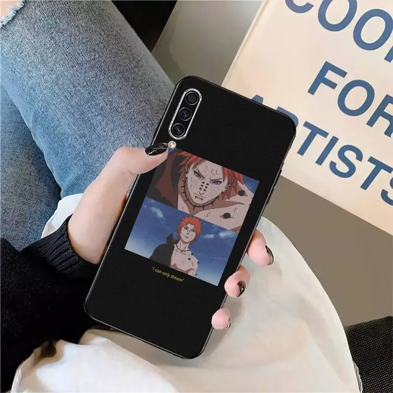 

Naruto Anime Uchiha Itachi Akatsuki Phone Case For Samsung galaxy S 9 10 20 A 10 21 30 31 40 50 51 71 s note 20 j 4 2018 plus