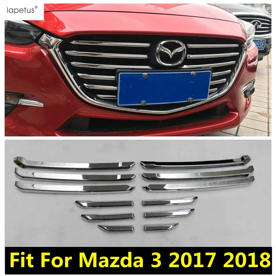 Accessories For Mazda 3 AXELA Sedan Hatchback 2017 2018 Front Head Grille Grill Decoration Strip Molding Cover Kit Trim 12 Piece
Accessories For Mazda 3 AXELA Sedan Hatchback 2017 2018 Front Head Grille Grill Decoration Strip Molding Cover Kit Trim 12 Piece