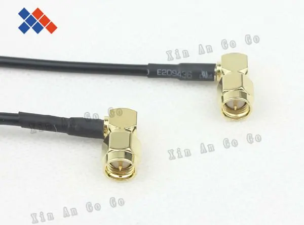 RF cable assembly 1M SMA male right angle to SMA right angle connenctor RG174 cable Pigtail cable
RF cable assembly 1M SMA male right angle to SMA right angle connenctor RG174 cable Pigtail cable