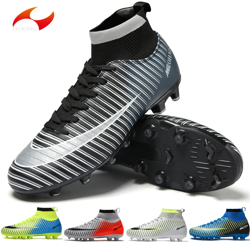 Breathable Soccer Boots Men Sneakers Turf Football Boots Kids Soccer Cleats AG/FG Spikes Training Sport Futsal Shoes Indoor
Breathable Soccer Boots Men Sneakers Turf Football Boots Kids Soccer Cleats AG/FG Spikes Training Sport Futsal Shoes Indoor