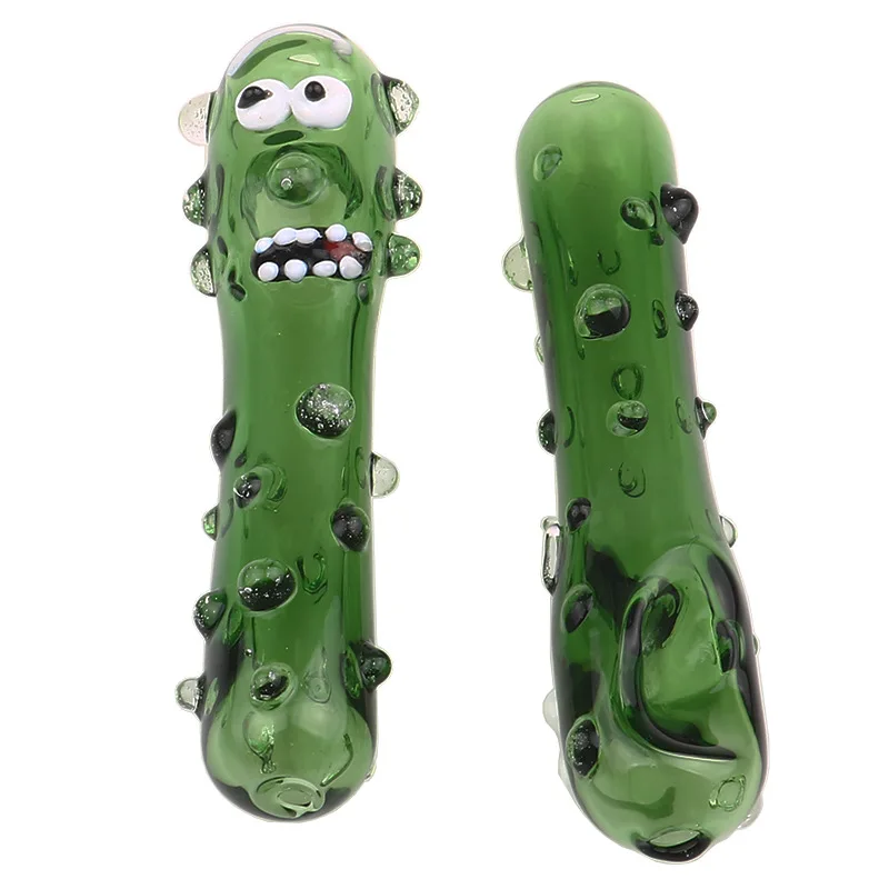 Smoking Tool Cucumber Pipe High Borosilicate Glass Pipe 2.5cm*11.9cm Handicraft Pipe High Temperature Cartoon Shape GJYD-024
Smoking Tool Cucumber Pipe High Borosilicate Glass Pipe 2.5cm*11.9cm Handicraft Pipe High Temperature Cartoon Shape GJYD-024