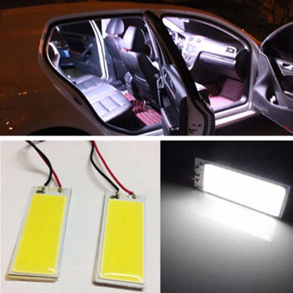 New 3.6W 7000K 12V 3.6W 450LM White Car Vehicle Interior Light Super Bright 36-COB LED Panel HID Bulb Map Dome Door Light#266248
New 3.6W 7000K 12V 3.6W 450LM White Car Vehicle Interior Light Super Bright 36-COB LED Panel HID Bulb Map Dome Door Light#266248