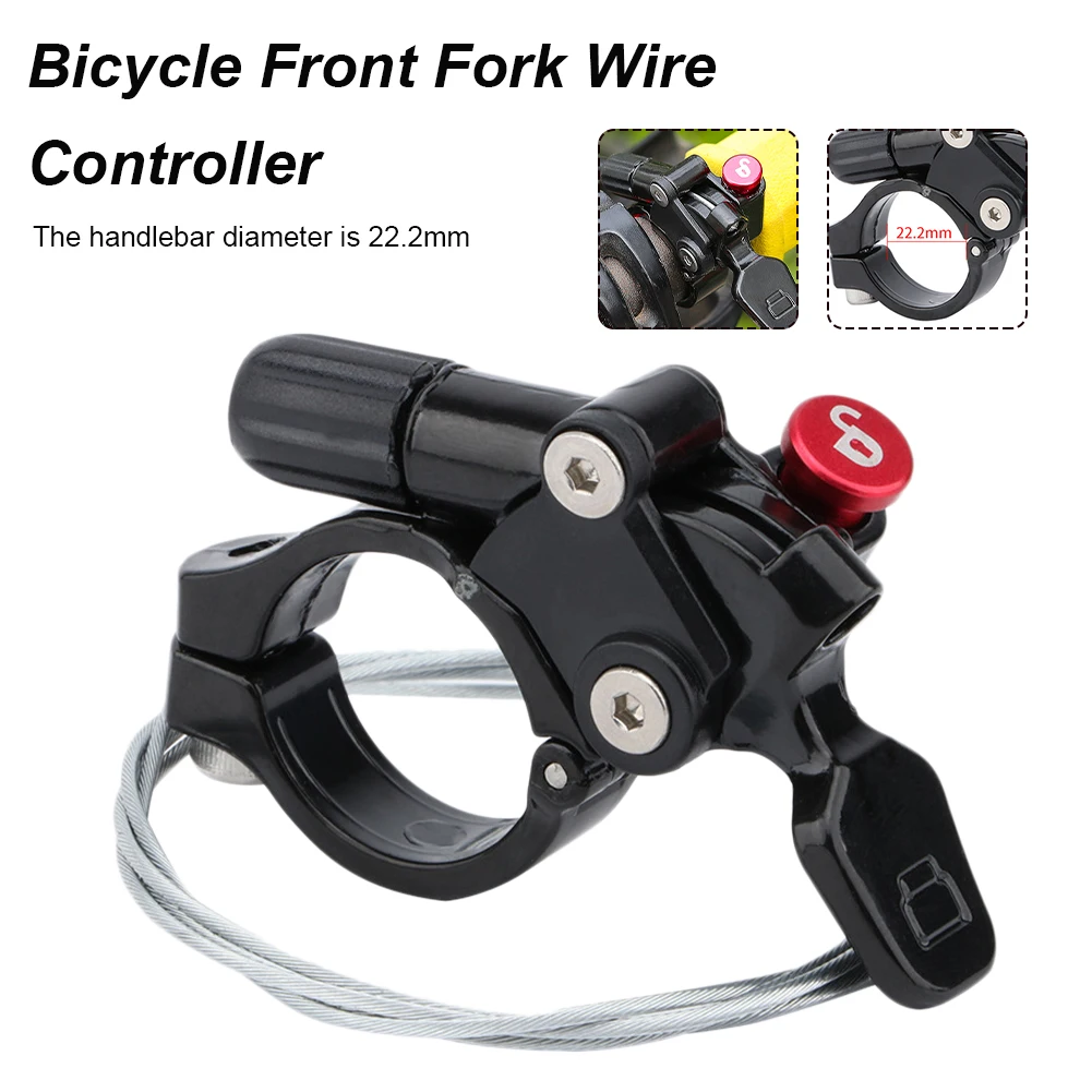 MTB Bike Remote Lockout Lever Front Fork Wire Control Switch Shock Absorber Front Fork Locking Controller For 22.2mm Handlebar
MTB Bike Remote Lockout Lever Front Fork Wire Control Switch Shock Absorber Front Fork Locking Controller For 22.2mm Handlebar