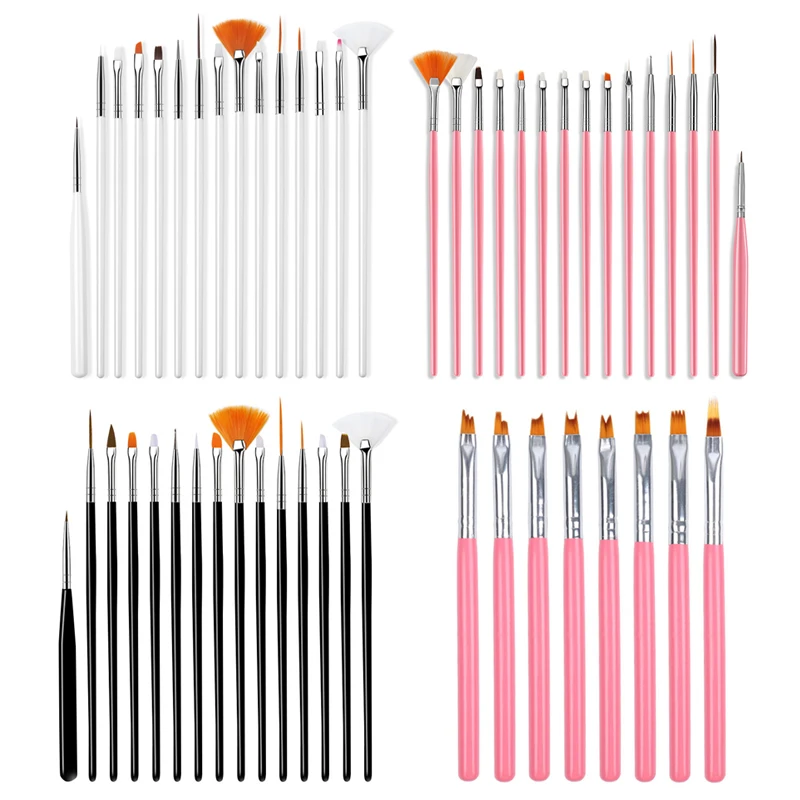 8/15Pcs Plastic Handle Nail Brush Design UV Gel Polish Painting Drawing Acrylic Nail Brushes for Nails Art Manicure Tools
8/15Pcs Plastic Handle Nail Brush Design UV Gel Polish Painting Drawing Acrylic Nail Brushes for Nails Art Manicure Tools