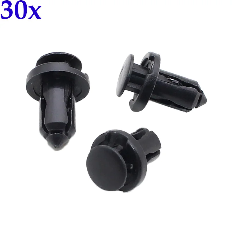 30pcs 10mm Hole Plastic Rivets Clips for Mazda Honda Acura Ford Car Bumper Clip Car Front Grille Retainer Push Pins
30pcs 10mm Hole Plastic Rivets Clips for Mazda Honda Acura Ford Car Bumper Clip Car Front Grille Retainer Push Pins