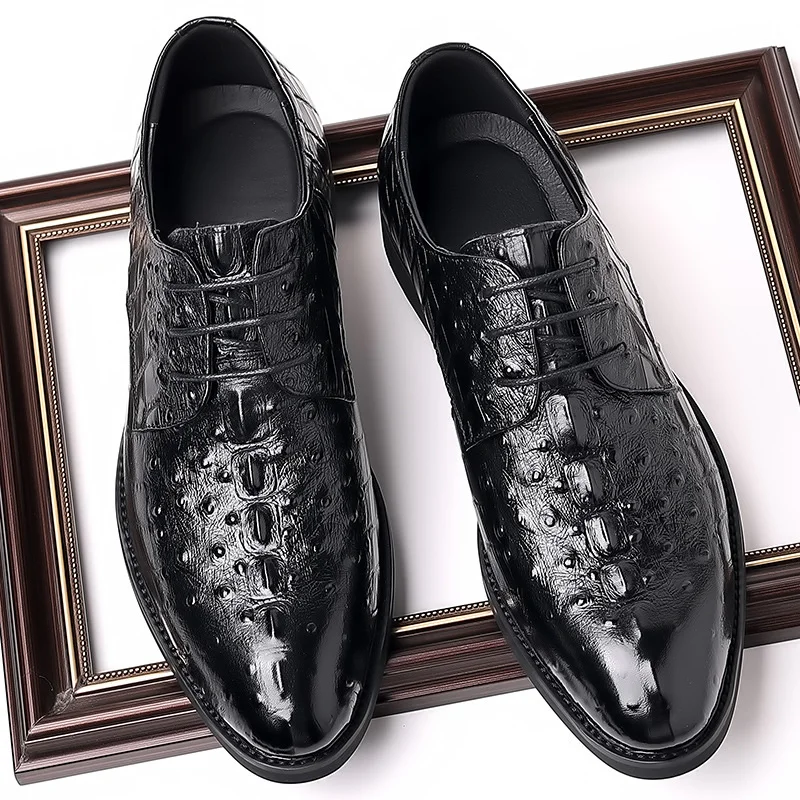 NXY Men's/кожаные туфли из натуральной кожи; Новинка; Деловые туфли в британском стиле; Кожаные туфли дерби с острым носком на шнуровке; Кожаные ...
NXY Men's/кожаные туфли из натуральной кожи; Новинка; Деловые туфли в британском стиле; Кожаные туфли дерби с острым носком на шнуровке; Кожаные ...