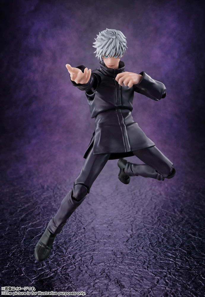 Original BANDAI SHF Jujutsu Kaisen Gojo Satoru Model Toy Action Figures Toys For Children Gift 
Original BANDAI SHF Jujutsu Kaisen Gojo Satoru Model Toy Action Figures Toys For Children Gift