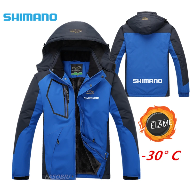 2021 New Shimano Fishing Clothes Winter Men's Outdoor Waterproof and Warm Fishing Jacket Fleece Padded Fishing Jacket
2021 New Shimano Fishing Clothes Winter Men's Outdoor Waterproof and Warm Fishing Jacket Fleece Padded Fishing Jacket