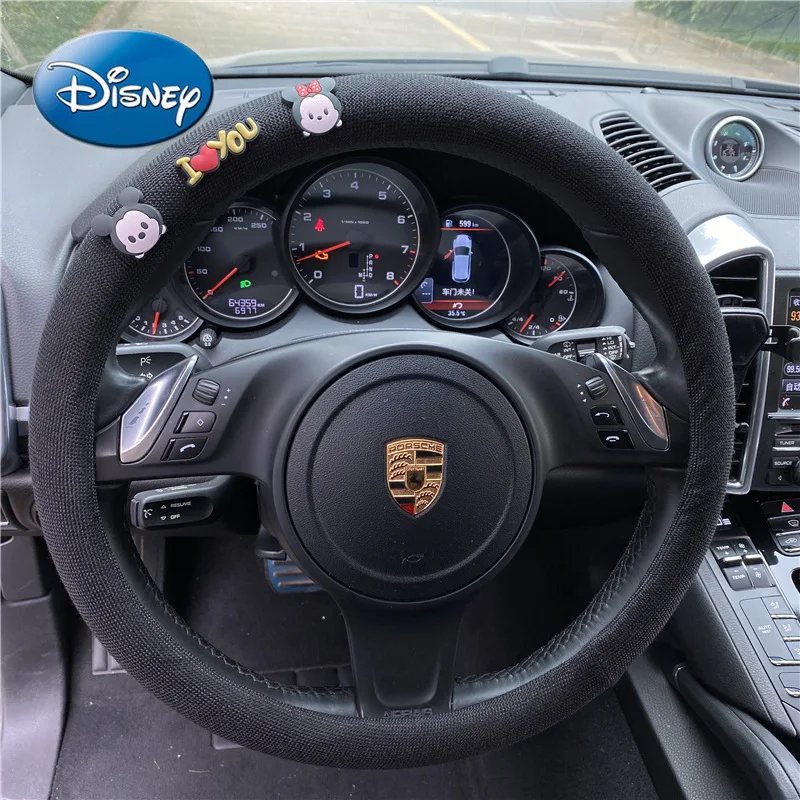 Disney Mickey Mouse Donald Duck Car Steering Wheel Cover Creative Car with Cartoon Linen Gloves for All Seasons
Disney Mickey Mouse Donald Duck Car Steering Wheel Cover Creative Car with Cartoon Linen Gloves for All Seasons