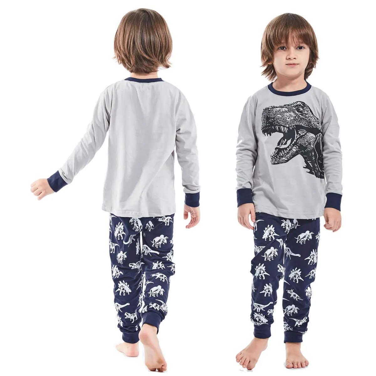 Pajamas for Boy Kids Dinosaur Cartoon Sleepwear Set Children Winter Nightwear Toddler Christmas Xmas Elf Santa Claus Homewear
Pajamas for Boy Kids Dinosaur Cartoon Sleepwear Set Children Winter Nightwear Toddler Christmas Xmas Elf Santa Claus Homewear