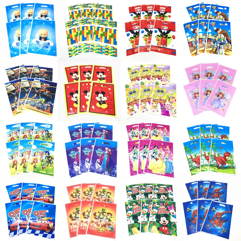 Mickey Frozen Elsa Birthday Decors Disposable Plastic Candy Gift Bag Theme Party Bag Kids Birthday Festival Christmas Supplies
Mickey Frozen Elsa Birthday Decors Disposable Plastic Candy Gift Bag Theme Party Bag Kids Birthday Festival Christmas Supplies