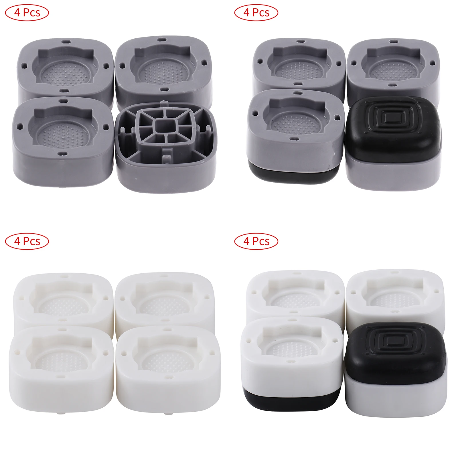 4 Универсальные противовибрационные подставки для стиральной машины, силиконовые подставки для сушилки, подставка для холодильника, неско...
4 Универсальные противовибрационные подставки для стиральной машины, силиконовые подставки для сушилки, подставка для холодильника, неско...