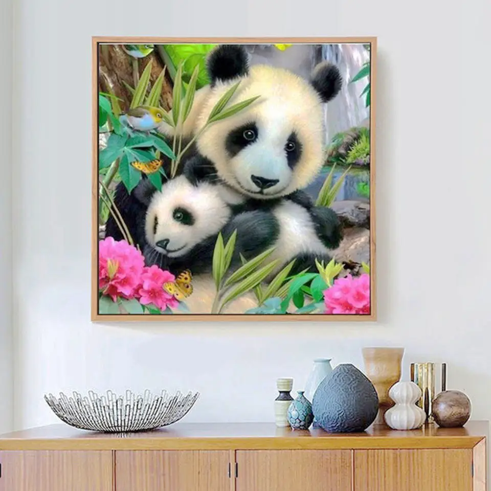 5D DIY full square round diamond embroidery"animal panda"diamond painting cross stitch water diamond home decoration gift sewing
5D DIY full square round diamond embroidery"animal panda"diamond painting cross stitch water diamond home decoration gift sewing
