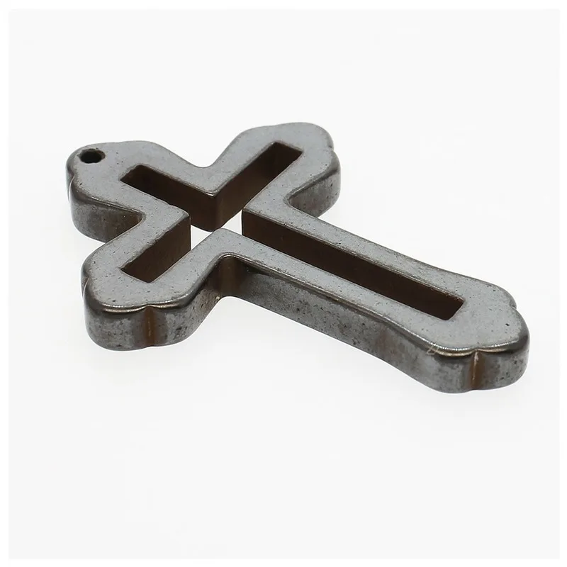 Jewelry Making Hematite Pendant Hollow Cross Natural Black Gallstone Pendant 30 * 43mmDIY Necklace Jewelry Accessories Charm
Jewelry Making Hematite Pendant Hollow Cross Natural Black Gallstone Pendant 30 * 43mmDIY Necklace Jewelry Accessories Charm
