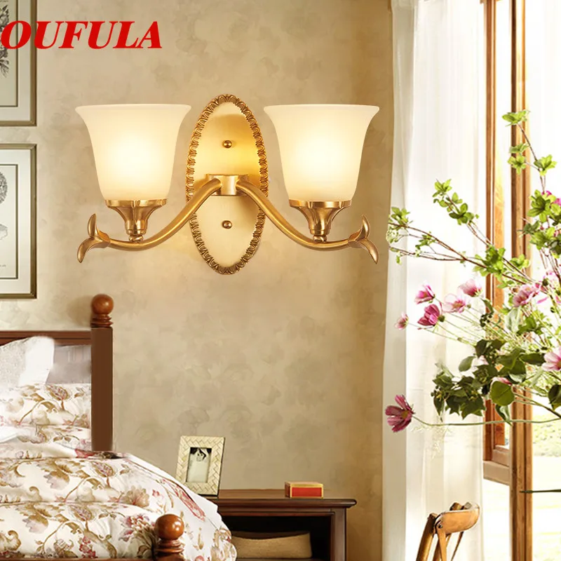 BROTHER Indoor Wall Lamps Fixture Copper Modern LED Sconce Contemporary Creative Decorative For Home Foyer Corridor Bedroom
BROTHER Indoor Wall Lamps Fixture Copper Modern LED Sconce Contemporary Creative Decorative For Home Foyer Corridor Bedroom