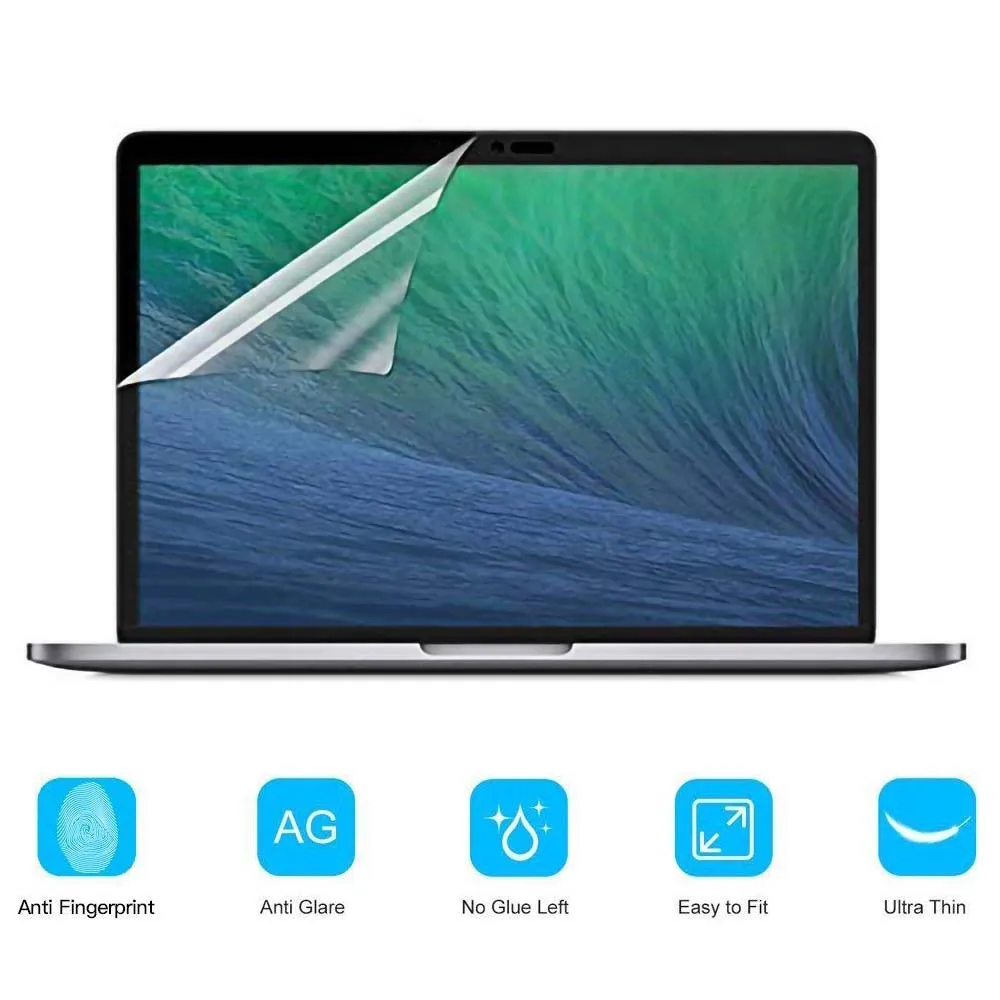 Laptop Screen for Apple MacBook Pro 15 Inch A1707 A1990 HD Transparent Guard Cover Dust Proof Transparent Protective Film
Laptop Screen for Apple MacBook Pro 15 Inch A1707 A1990 HD Transparent Guard Cover Dust Proof Transparent Protective Film