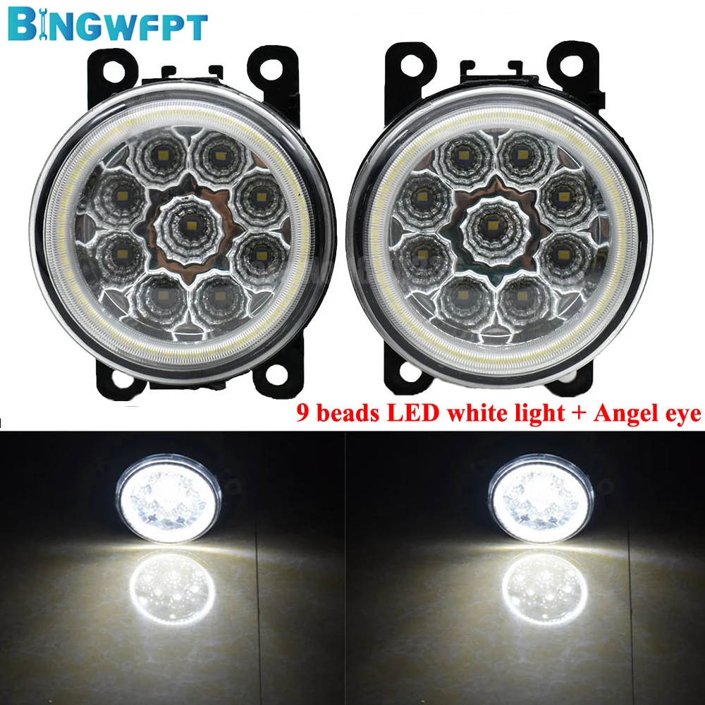 2PCS Car Styling Fog Lamps Lighting LED For Citroen C3 C4 C5 C6 C-Crosser FC_ Hatchback 9beads Angel Eye Car H11 DRL 12V
2PCS Car Styling Fog Lamps Lighting LED For Citroen C3 C4 C5 C6 C-Crosser FC_ Hatchback 9beads Angel Eye Car H11 DRL 12V